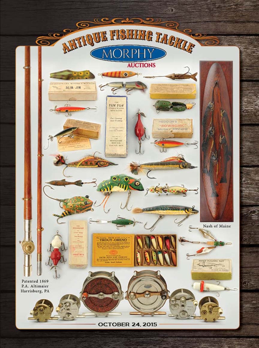 Antique Fishing Tackle - Morphy Auctions - Morphy Auctions